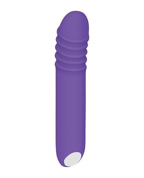 image of product,Evolved The G-rave Light Up Vibrator - Purple - SEXYEONE