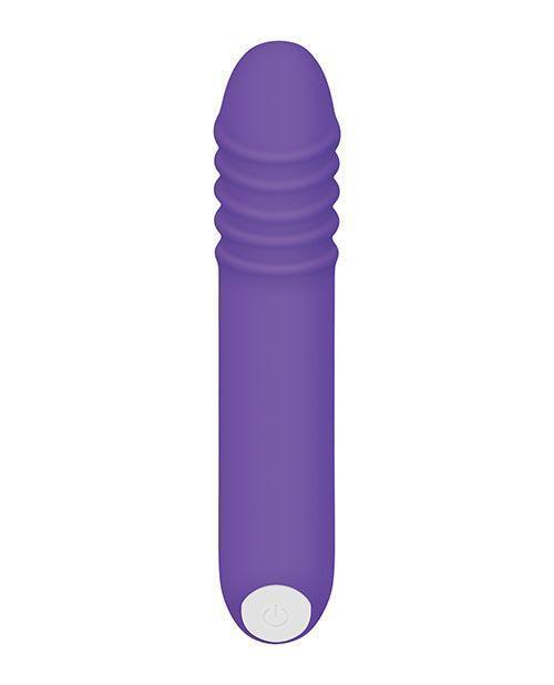 image of product,Evolved The G-rave Light Up Vibrator - Purple - SEXYEONE