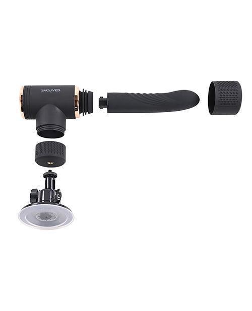 image of product,Evolved Too Hot To Handle Thrusting Machine - Black - SEXYEONE