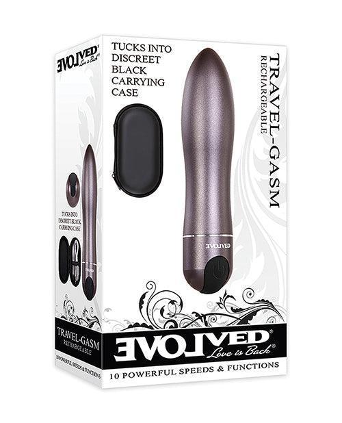 product image, Evolved Travel Gasm Bullet - Grey - SEXYEONE