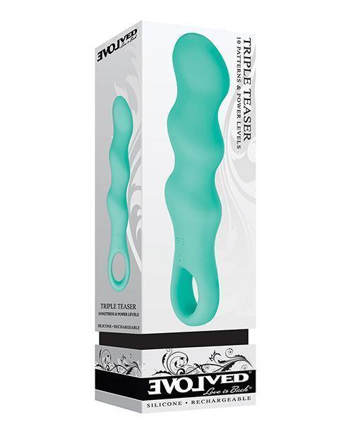 product image, Evolved Triple Teaser - Teal - SEXYEONE