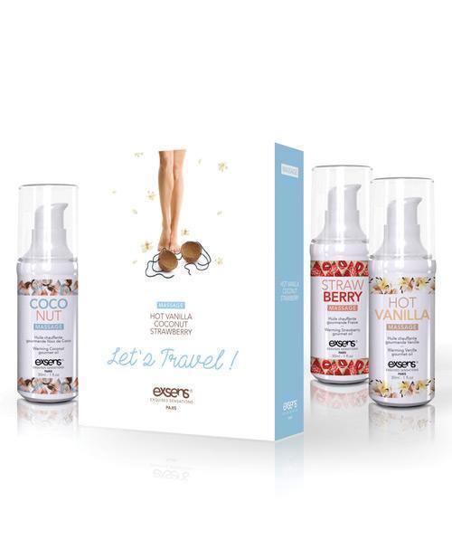 product image, Exsens Of Paris Let's Massage Oil Set - SEXYEONE