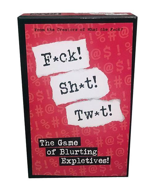 image of product,F Ck! Sh T! Tw T! Card Game - SEXYEONE
