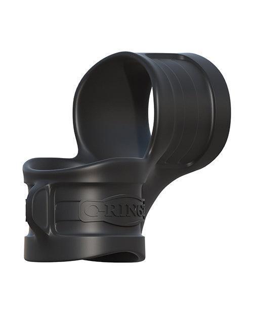 image of product,Fantasy C-ringz Mr. Big Cock Ring & Ball Stretcher - Black - SEXYEONE
