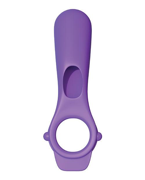 image of product,Fantasy C-ringz Ride N' Glide Couples Ring - Purple - {{ SEXYEONE }}