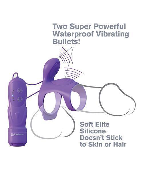 image of product,Fantasy C Ringz Ultimate Couples Cage - Purple - SEXYEONE