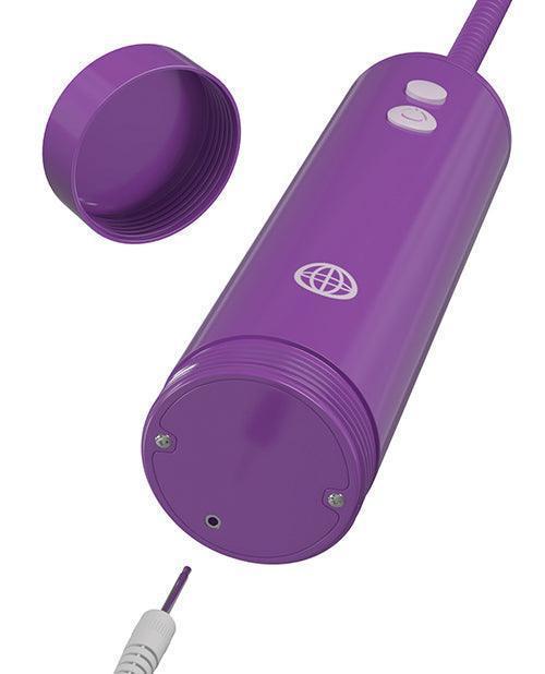 image of product,Fantasy For Her Rechargeable Pleasure Pump Kit - Purple - SEXYEONE