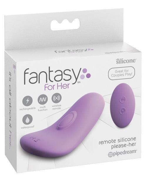 product image, Fantasy For Her Remote Silicone Please-her - SEXYEONE