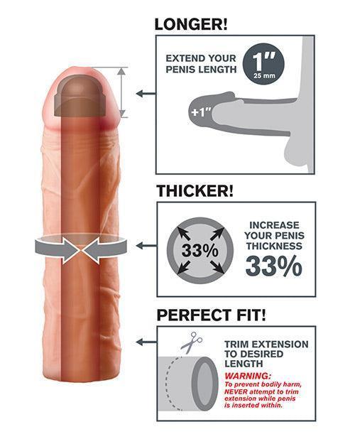 product image,Fantasy X-tensions Perfect Extension - Flesh - SEXYEONE