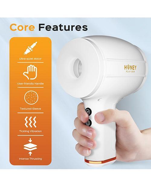 image of product,Faye Open-ended Thrusting Masturbator Penis Stimulator - SEXYEONE