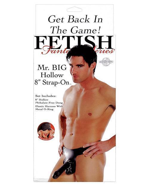 product image, Fetish Fantasy Series Mr. Big Hollow 8" Strap-on - {{ SEXYEONE }}