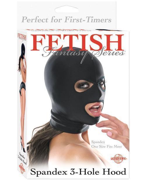 product image, Fetish Fantasy Series Spandex 3 Hole Hood - SEXYEONE