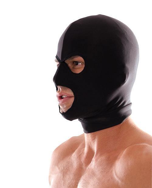 image of product,Fetish Fantasy Series Spandex 3 Hole Hood - SEXYEONE