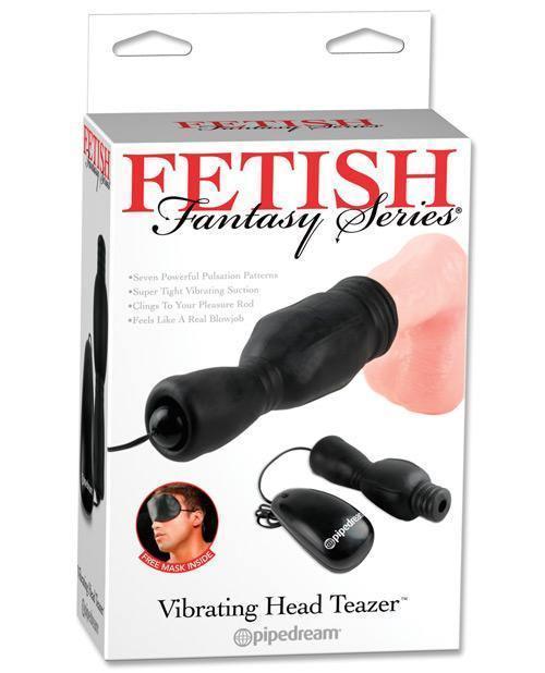 product image, Fetish Fantasy Series Vibrating Head Teazer - Black - SEXYEONE