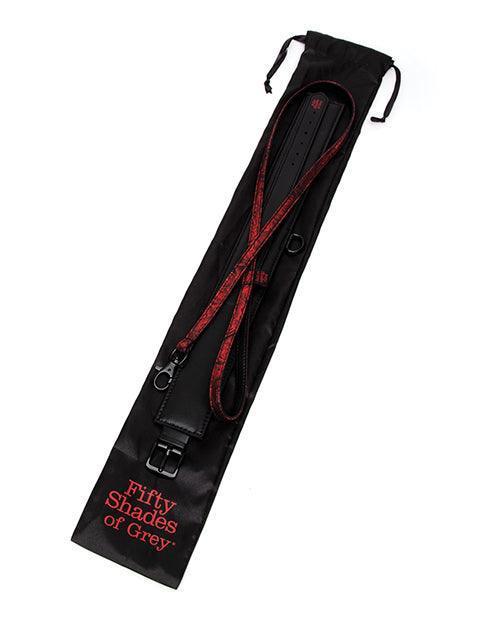image of product,Fifty Shades Of Grey Sweet Anticipation Collar & Leash - SEXYEONE
