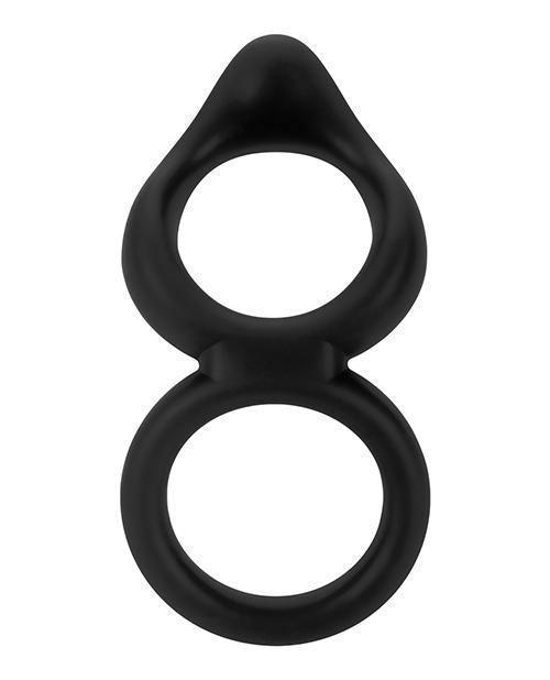 image of product,Forto F-88 Double Ring Liquid Silicone Cock Ring - SEXYEONE