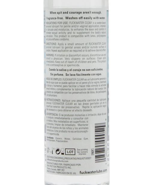 image of product,Fuck Water Clear H2o - Bottle - SEXYEONE