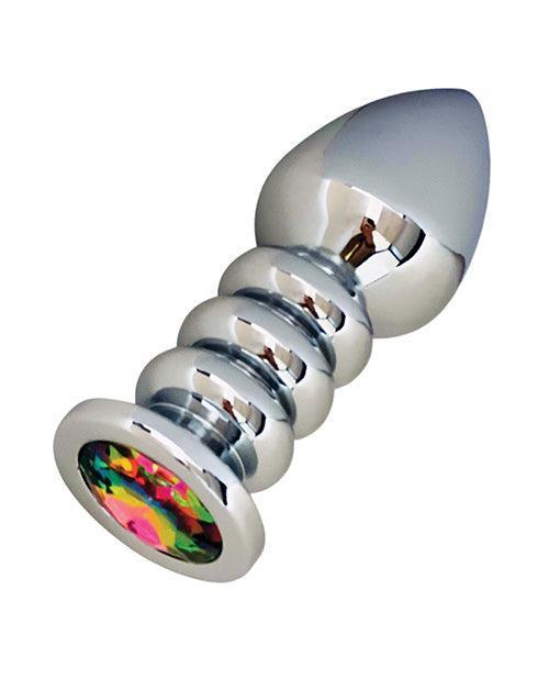 image of product,Gender Fluid Excite! Extendo Plug - Silver - SEXYEONE