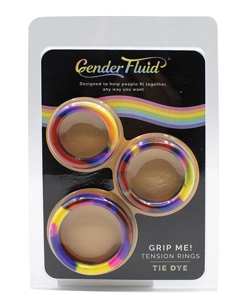 image of product,Gender Fluid Grip Me! Tension Ring Set - SEXYEONE