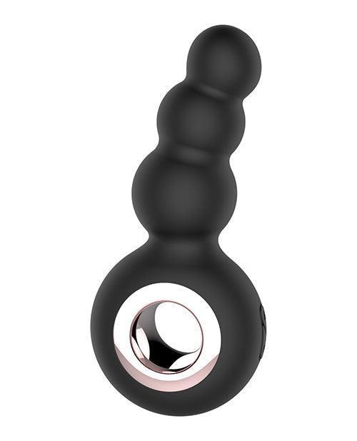 image of product,Gender Fluid Quiver Anal Ring Bead Vibe - Black - SEXYEONE