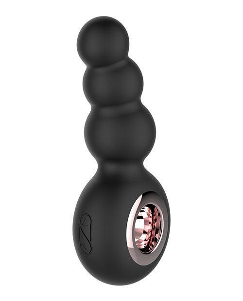image of product,Gender Fluid Quiver Anal Ring Bead Vibe - Black - SEXYEONE