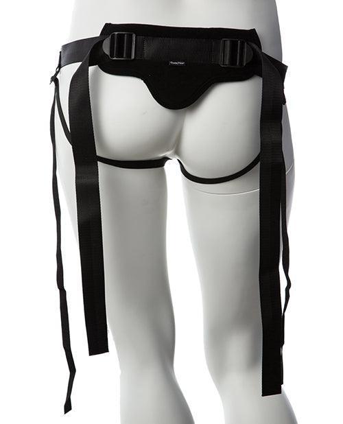 product image,Gender Fluid Skylar Strap On Harness - Black - SEXYEONE