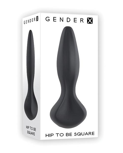 product image, Gender X Hip To Be Square - Black - SEXYEONE
