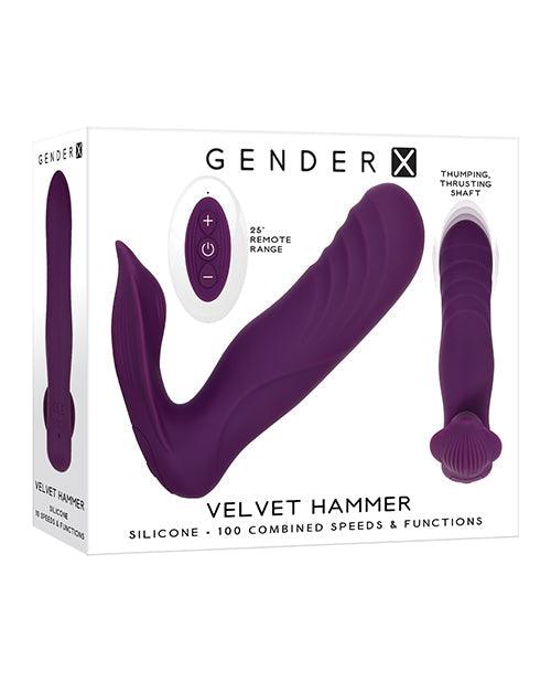 product image, Gender X Velvet Hammer - Purple - {{ SEXYEONE }}