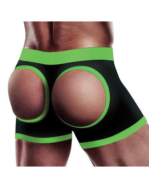 image of product,Get Lucky Strap On Boxers - Black/green - SEXYEONE