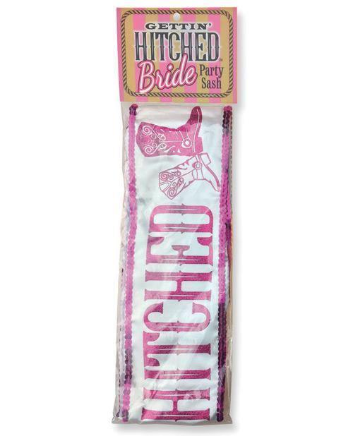 product image, Gettin' Hitched Bride Sash - SEXYEONE