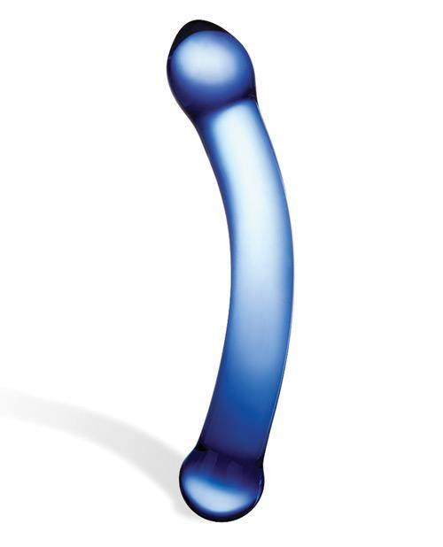 image of product,Glas 6" Curved G-spot Glass Dildo - SEXYEONE 