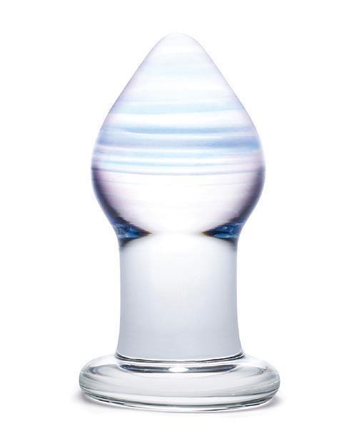 image of product,Glas Amethyst Rain Glass Butt Plug - SEXYEONE