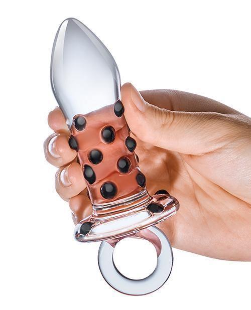 image of product,Glas Pacifier Glass Butt Plug - SEXYEONE