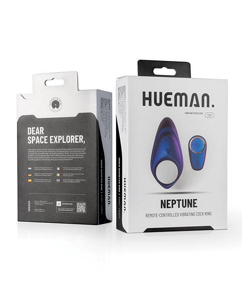 image of product,Hueman Neptune Vibrating Cock Ring - Purple - SEXYEONE