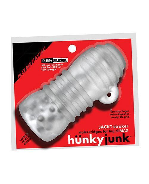 product image,Hunky Junk Jack T Stroker - Clear Ice - SEXYEONE