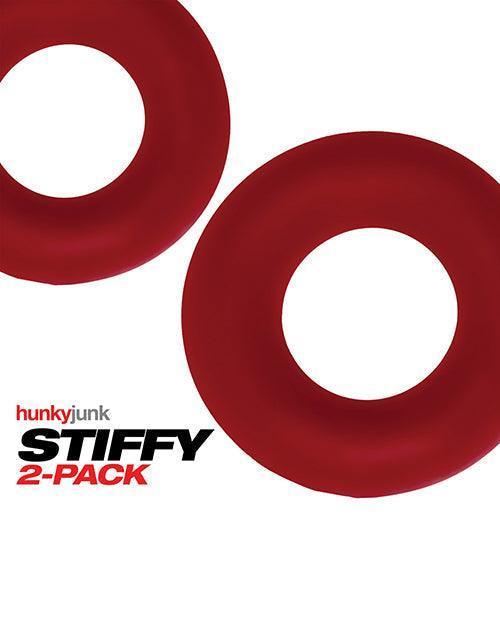 image of product,Hunky Junk Stiffy 2 Pack Cockrings - SEXYEONE