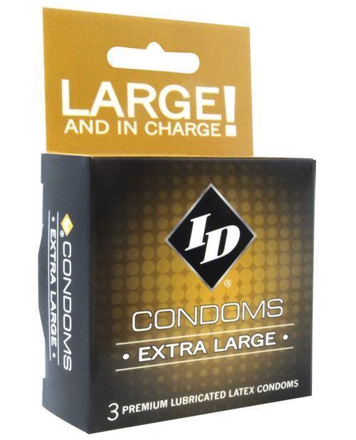 product image, Id Extra Large Condoms - Box Of 3 - SEXYEONE 