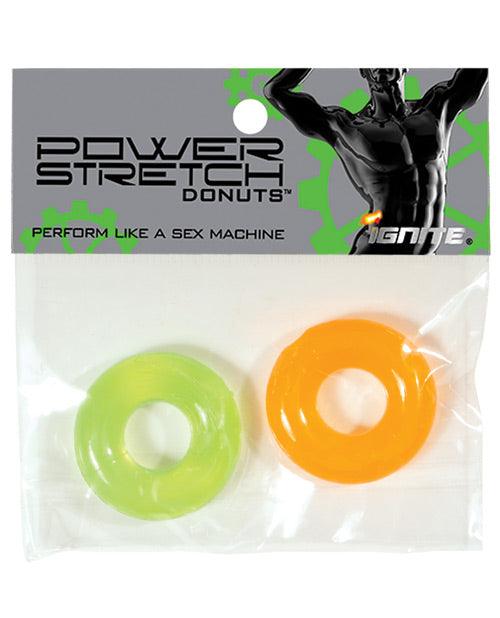 image of product,Ignite Power Stretch Donut Cock Ring - SEXYEONE