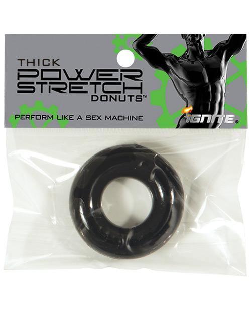 image of product,Ignite Thick Power Stretch Donut Cock Ring - SEXYEONE 