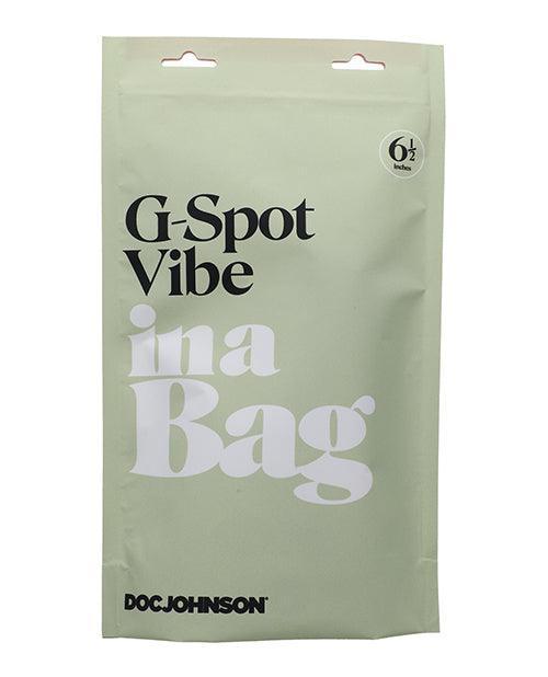 image of product,In A Bag G-spot Vibe - Black - SEXYEONE