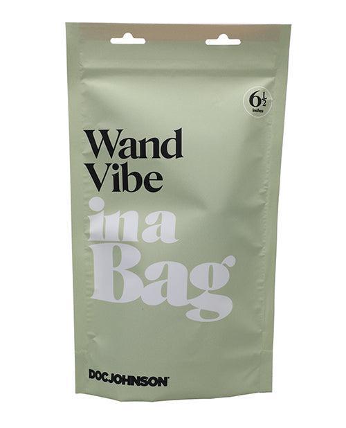 image of product,In A Bag Wand Vibe - Black - SEXYEONE