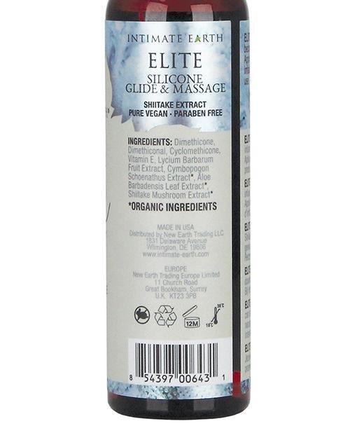 product image,Intimate Earth Elite Velvet Touch Silicone Glide & Massage Oil - 120ml - SEXYEONE