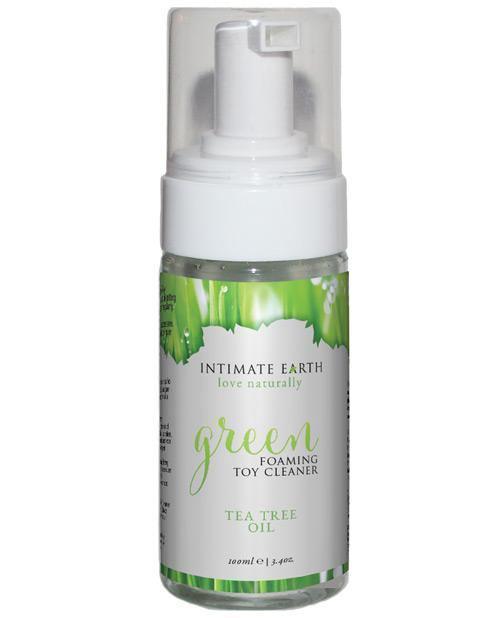 product image, Intimate Earth Foaming Toy Cleaner - Green Tea Tree Oil - SEXYEONE