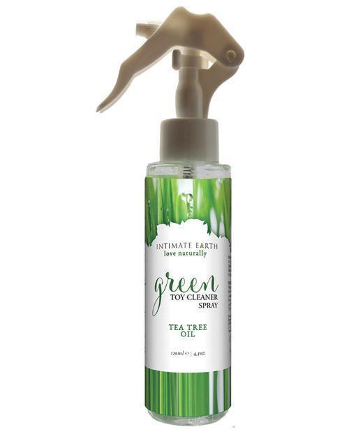 product image, Intimate Earth Toy Cleaner Spray - 4.2 Oz Green Tea Tree Oil - SEXYEONE