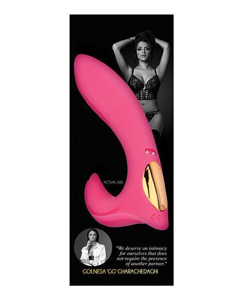 image of product,Intimately Gg The Gg Spot & Clitoral Vibe - Pink - SEXYEONE