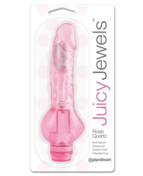 product image, Juicy Jewels Rose Quartz Vibrator - Pink - SEXYEONE