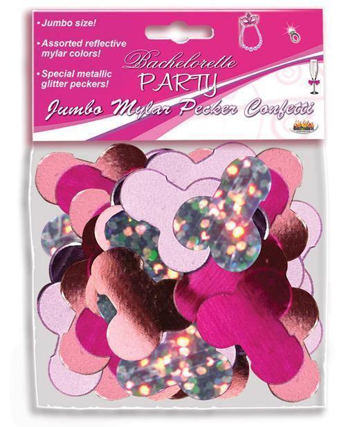 product image, Jumbo Mylar Pecker Party Confetti - SEXYEONE