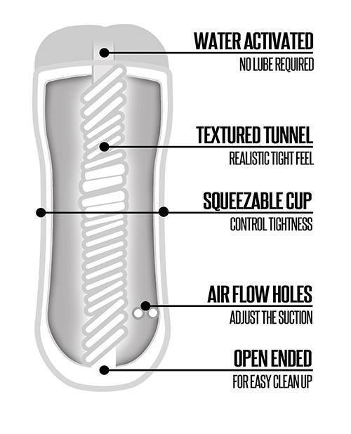 image of product,Just Add Water Shower Ass - Tan - SEXYEONE