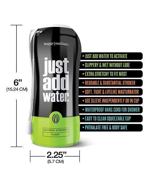 image of product,Just Add Water Shower Pussy - Tan - SEXYEONE
