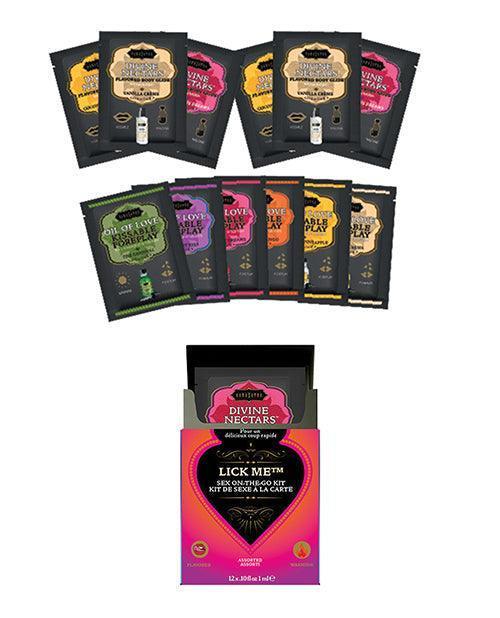 image of product,Kama Sutra Lick Me Sex To Go Kit - SEXYEONE